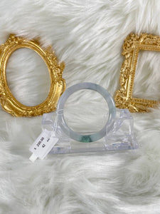 Grade A Natural Jade Bangle with certificate #37107