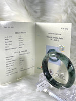 Load image into Gallery viewer, Grade A Natural Jade Bangle with certificate #37128
