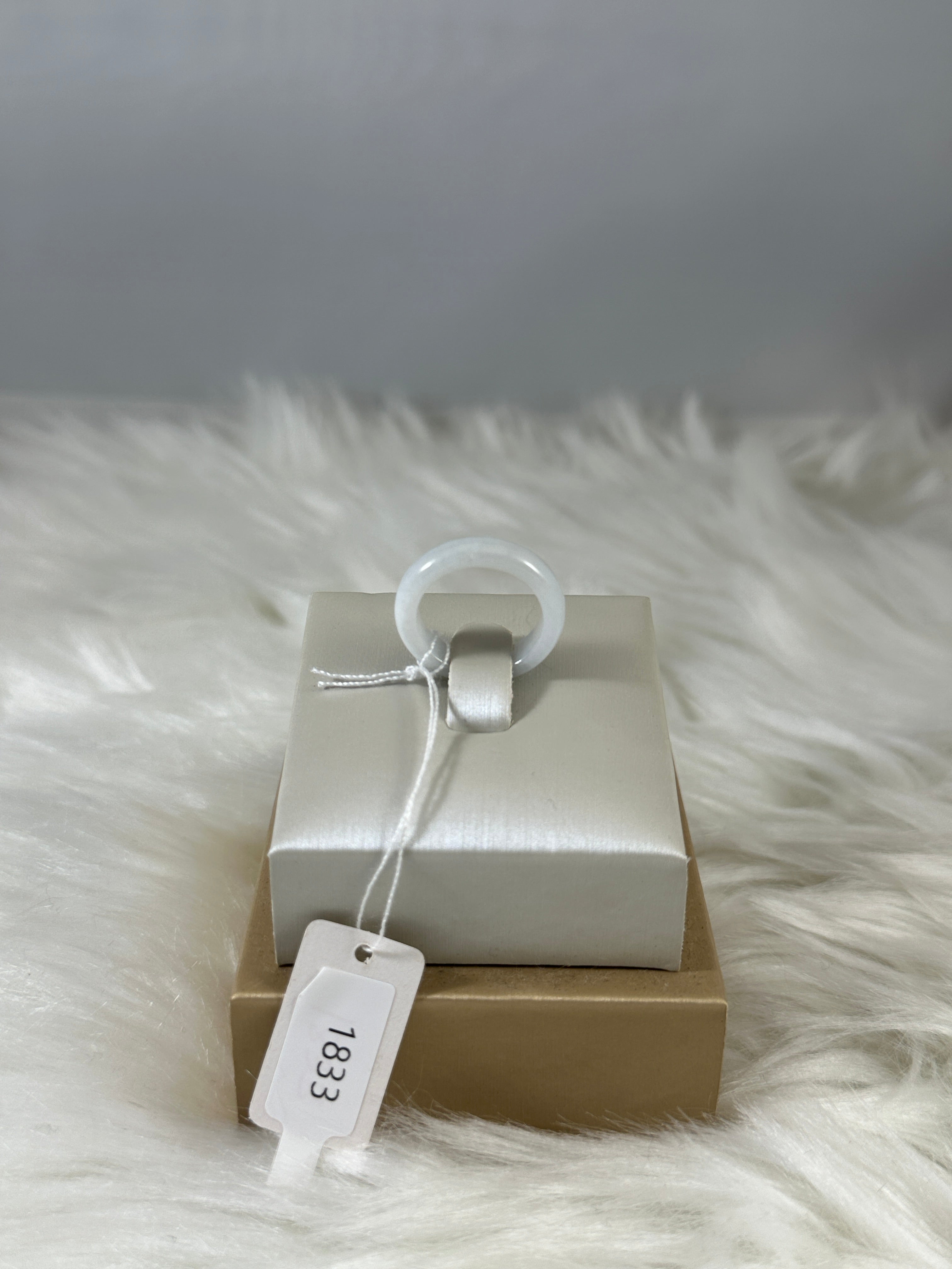 Burmese Natural Jade Ring #1833
