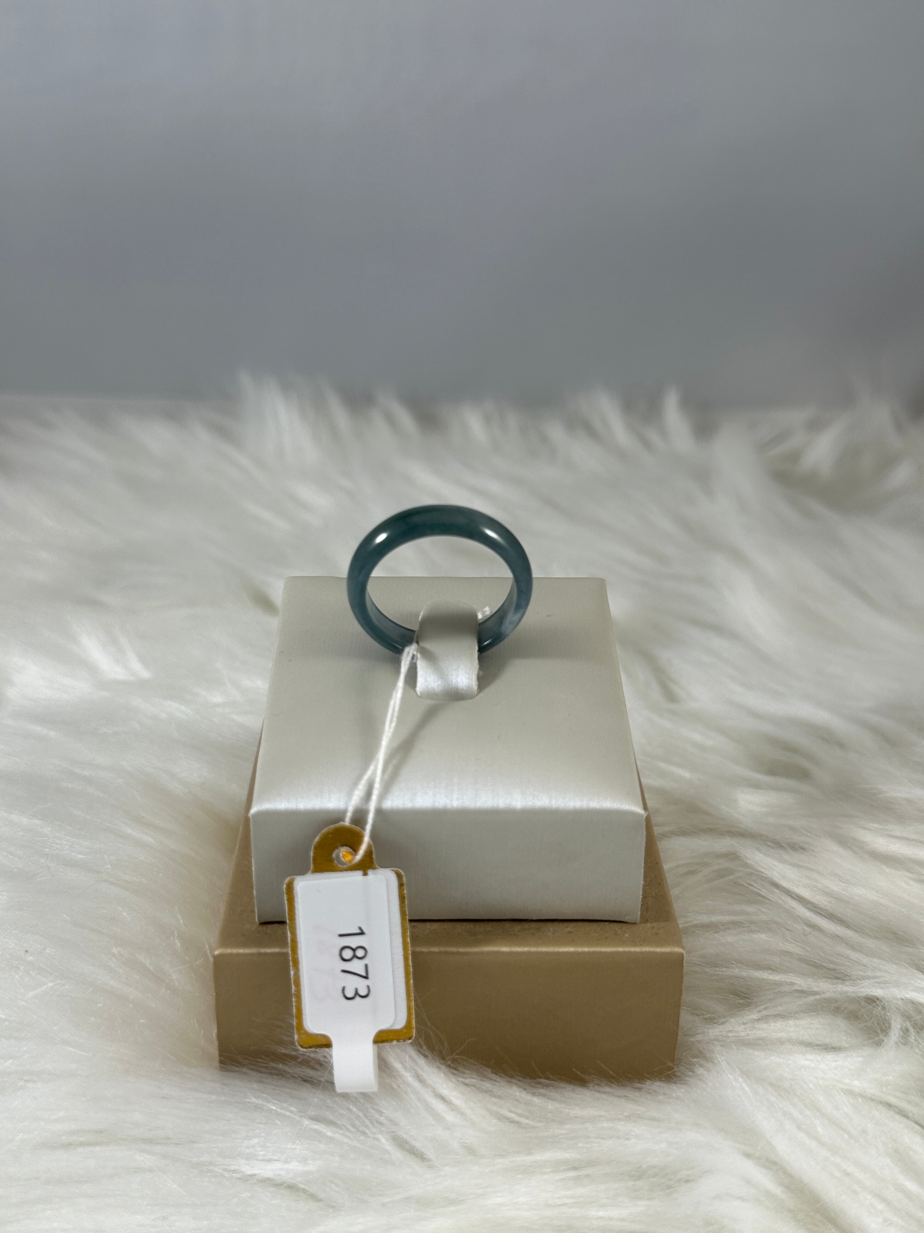 Burmese Natural Jade Ring #1873