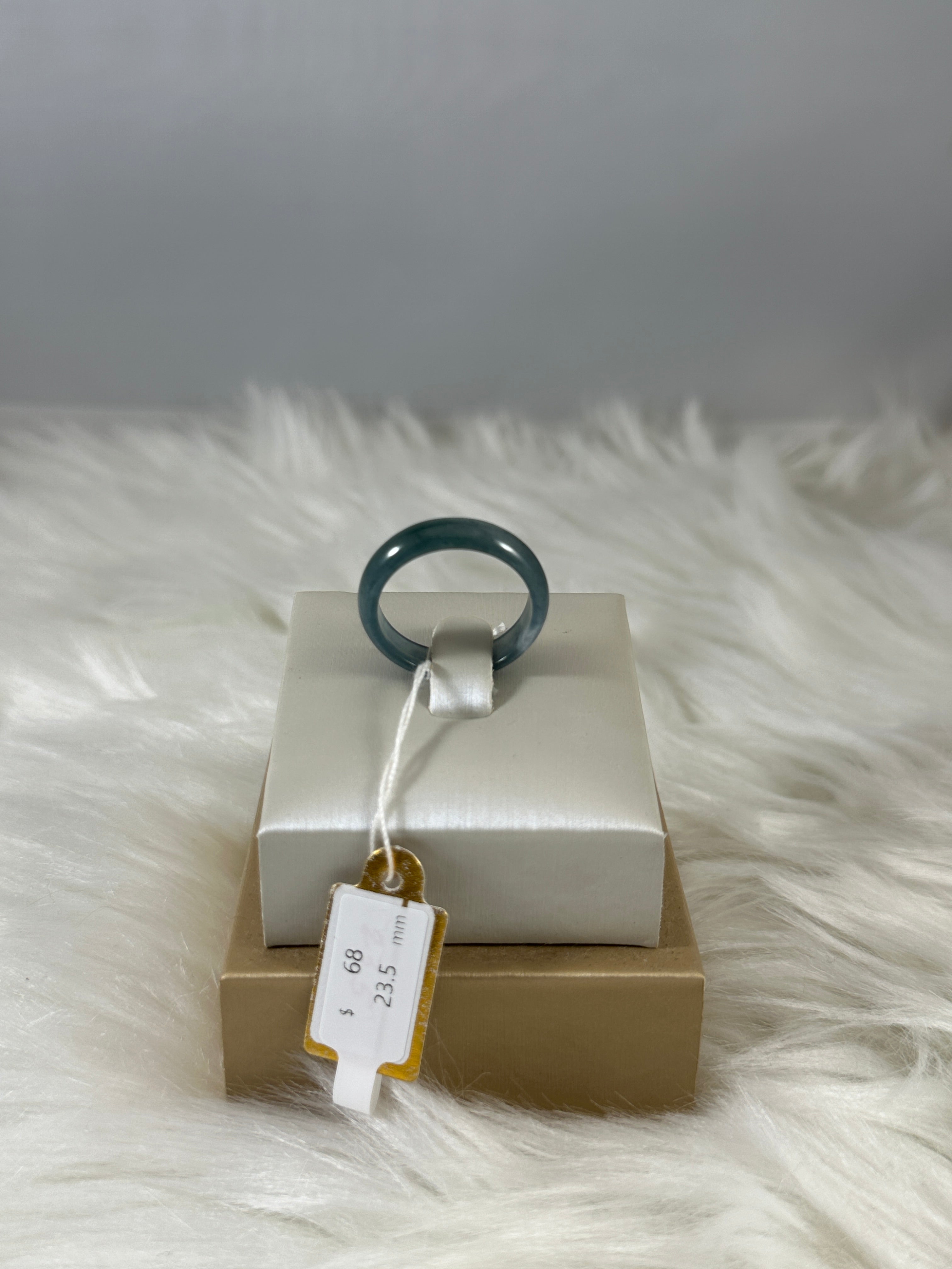 Burmese Natural Jade Ring #1873