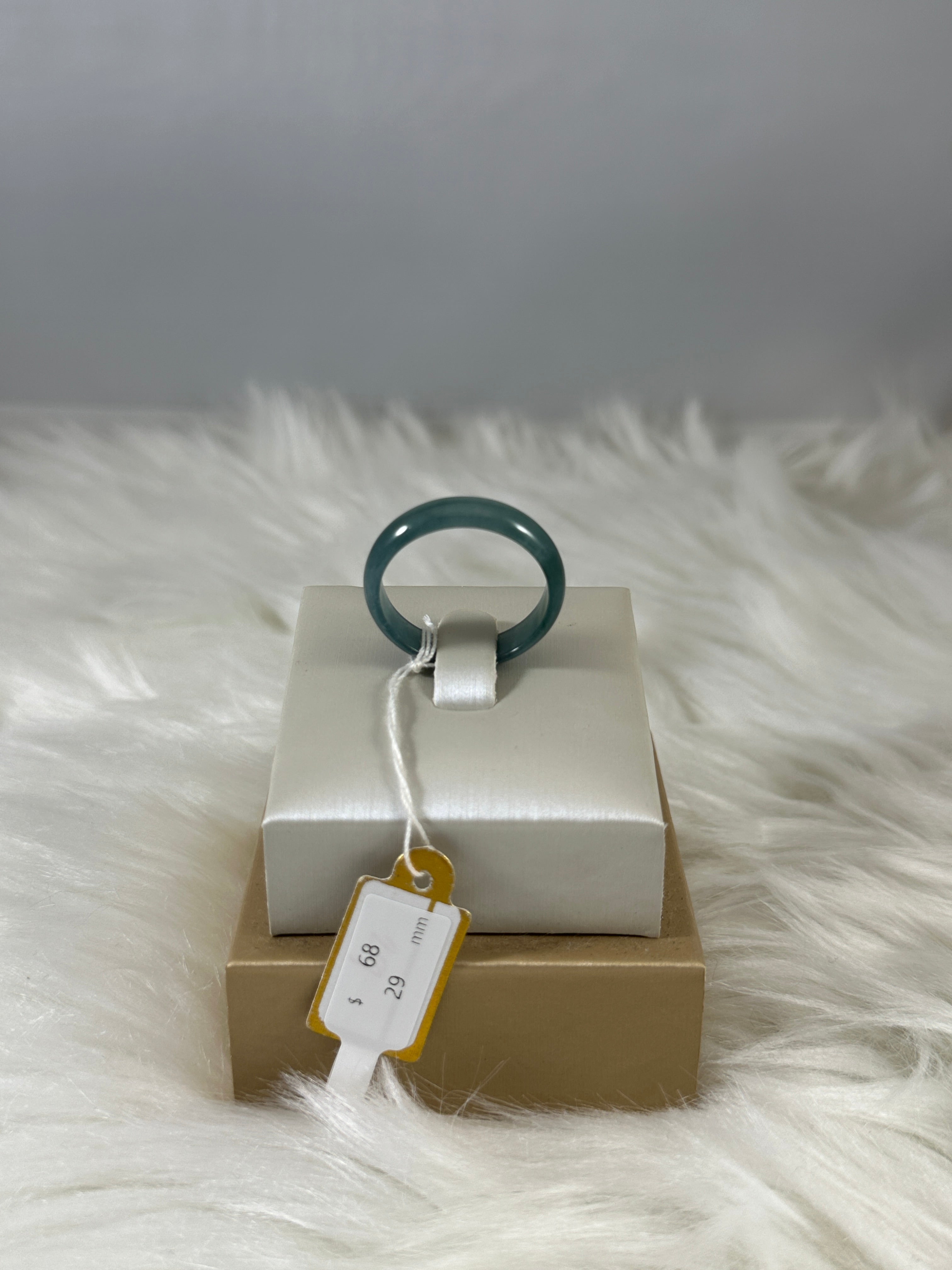Burmese Natural Jade Ring #1899