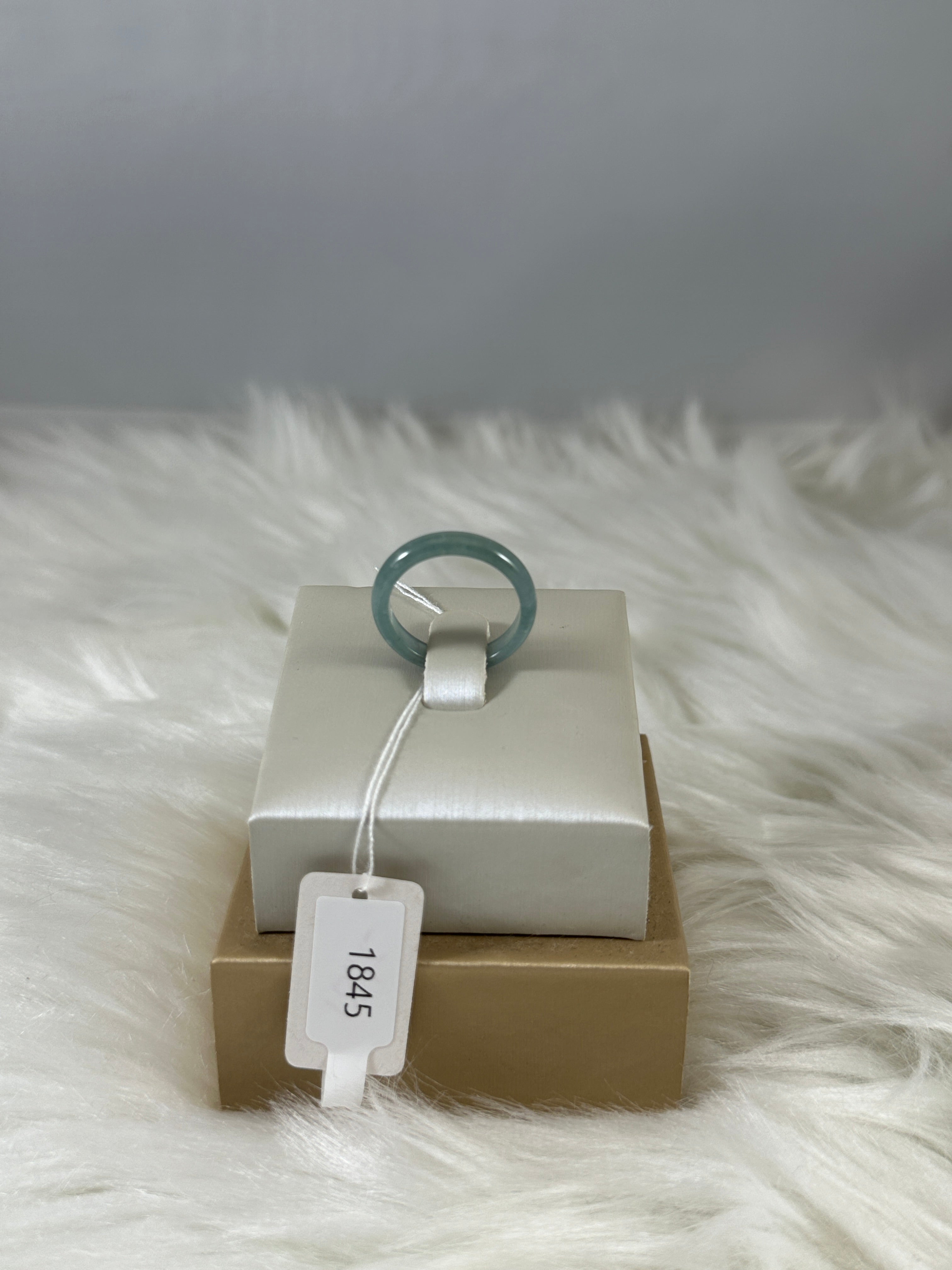 Burmese Natural Jade Ring #1845