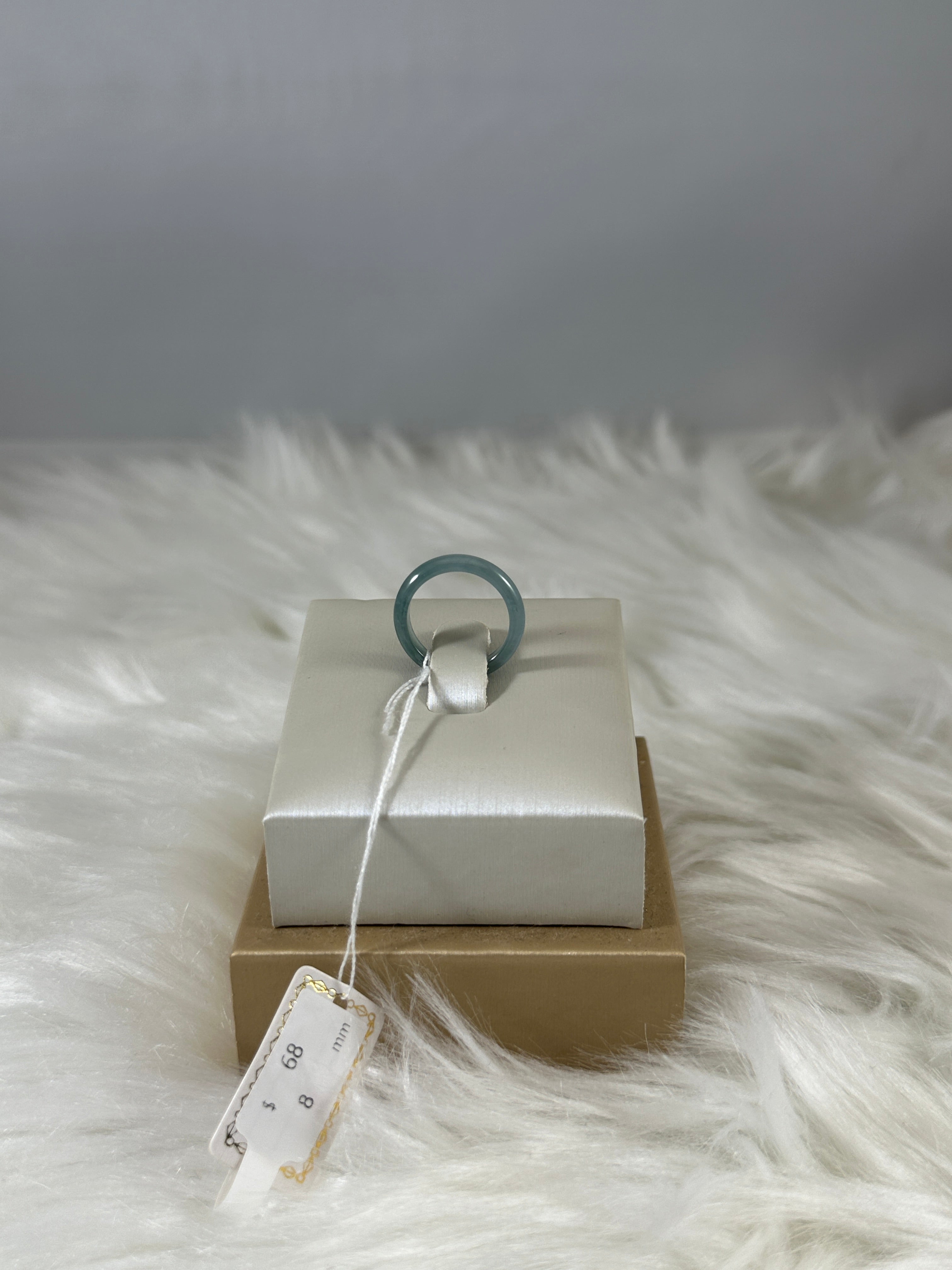 Burmese Natural Jade Ring #1809