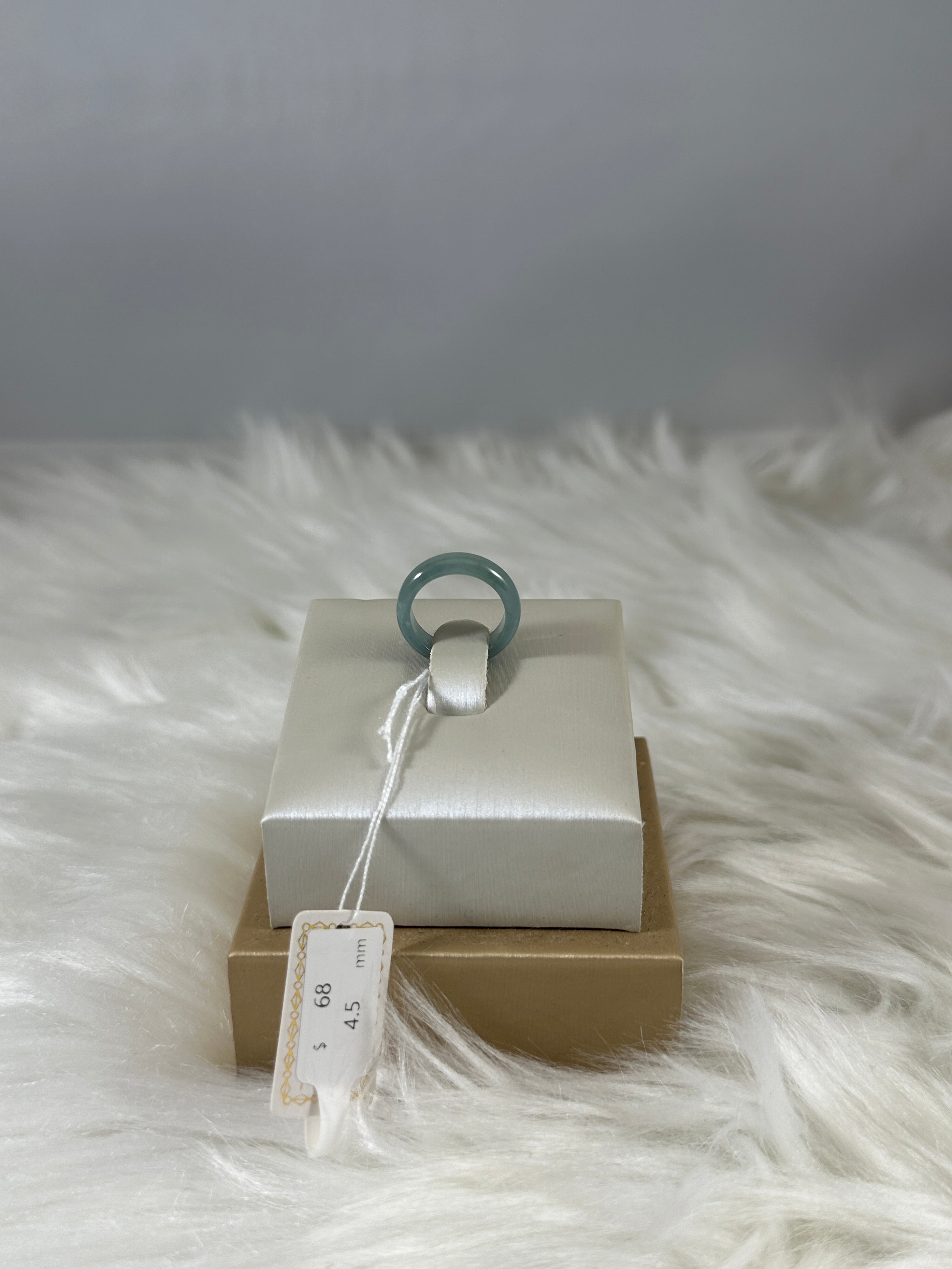 Burmese Natural Jade Ring #1804