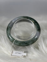 Load image into Gallery viewer, Grade A Natural Jade Bangle with certificate #37167

