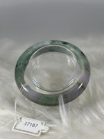 Load image into Gallery viewer, Grade A Natural Jade Bangle with certificate #37187
