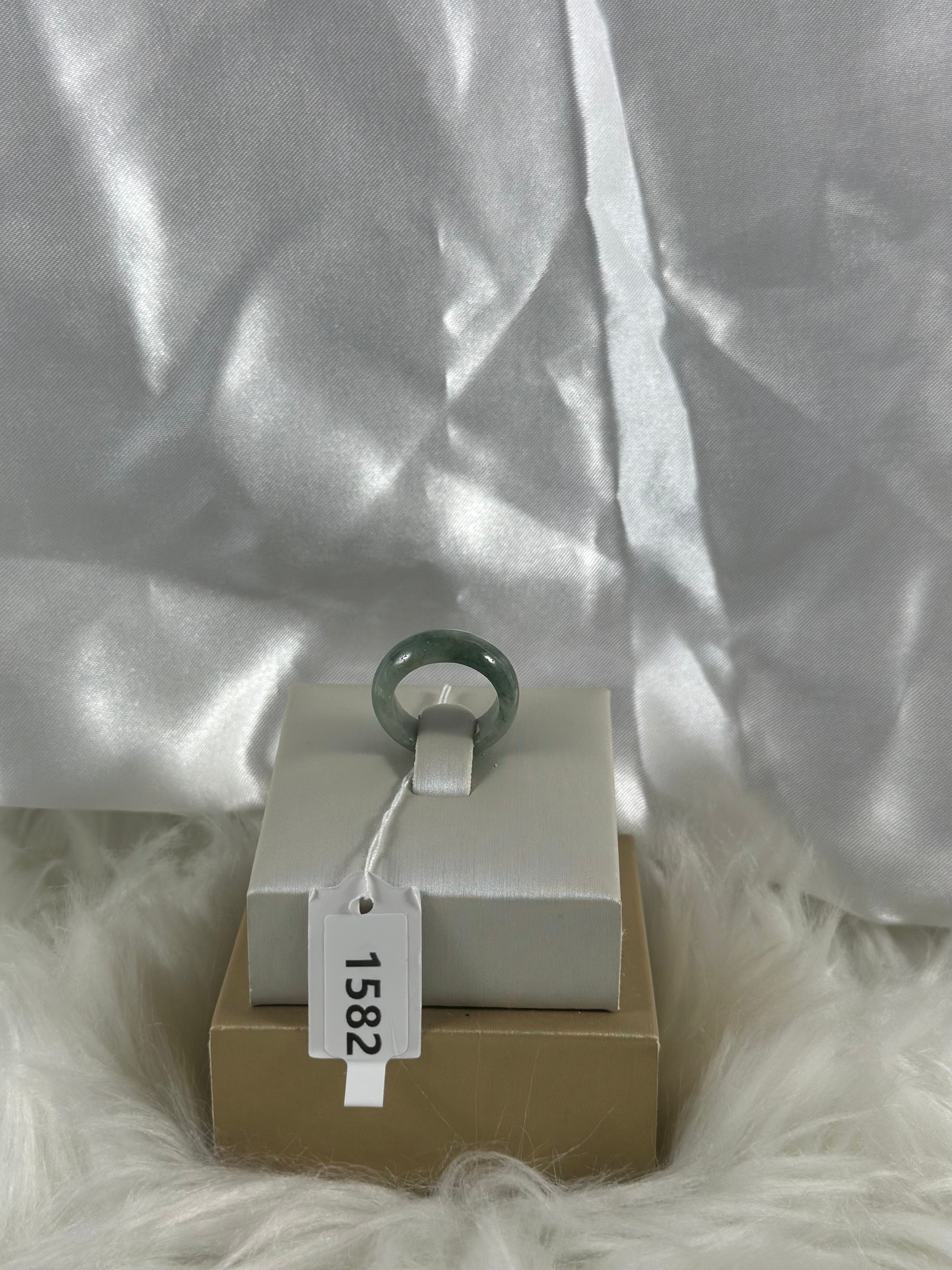 Burmese Natural Jade Rings  JR-1582