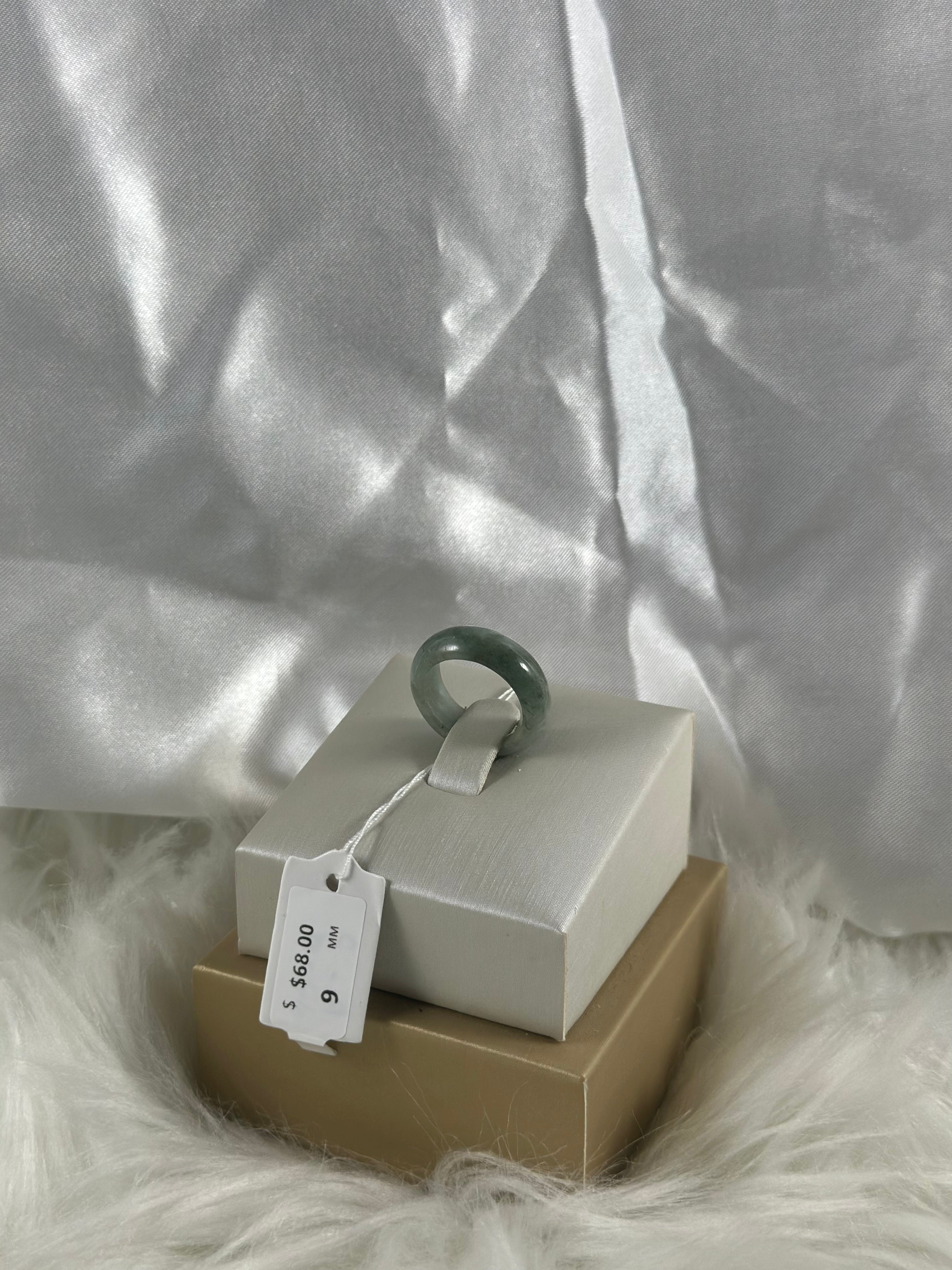 Burmese Natural Jade Rings  JR-1582