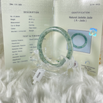 Load image into Gallery viewer, Grade A Natural Jade Bangle with certificate #36332
