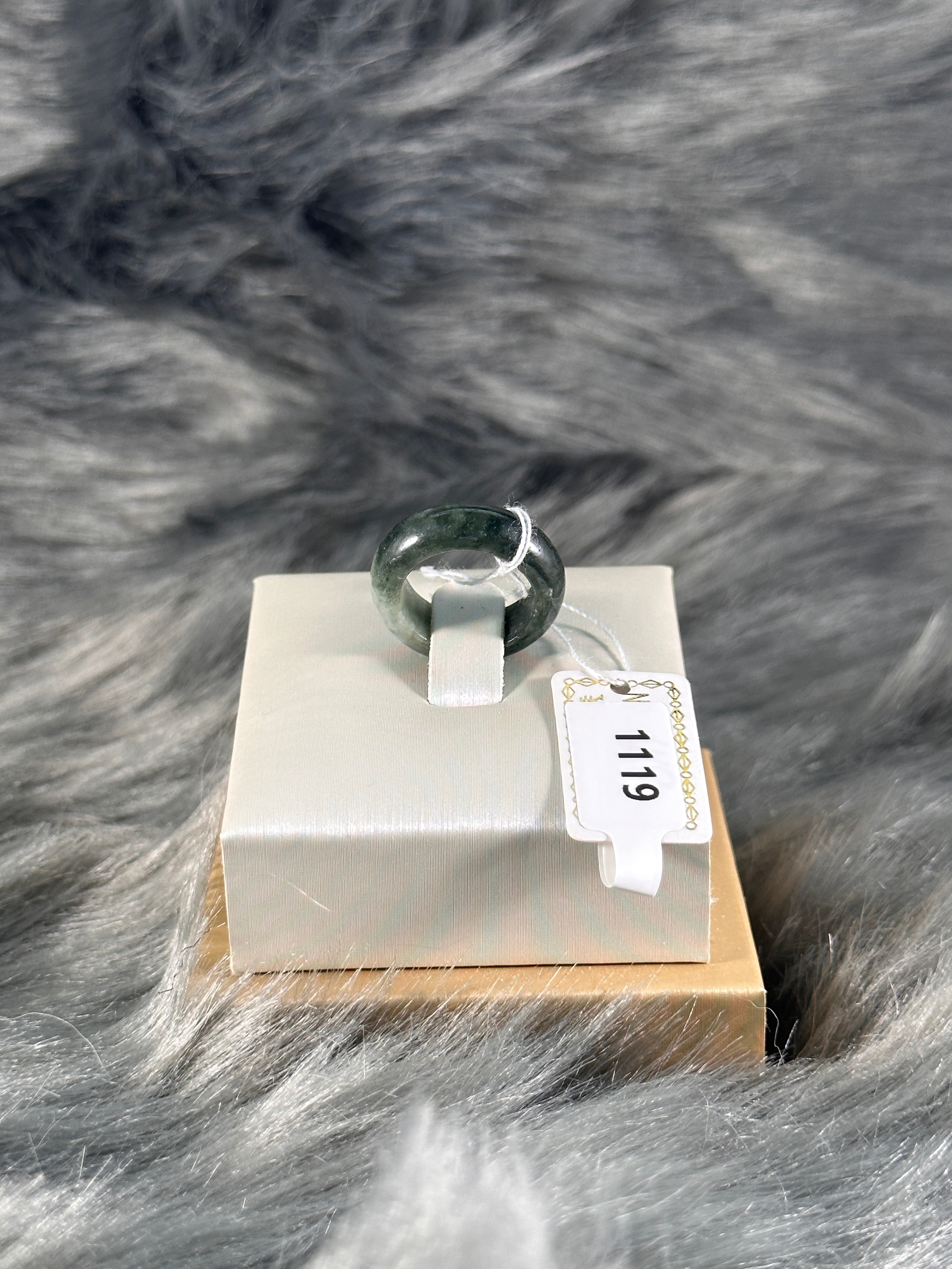 Burmese Natural Jade Rings  JR-1119