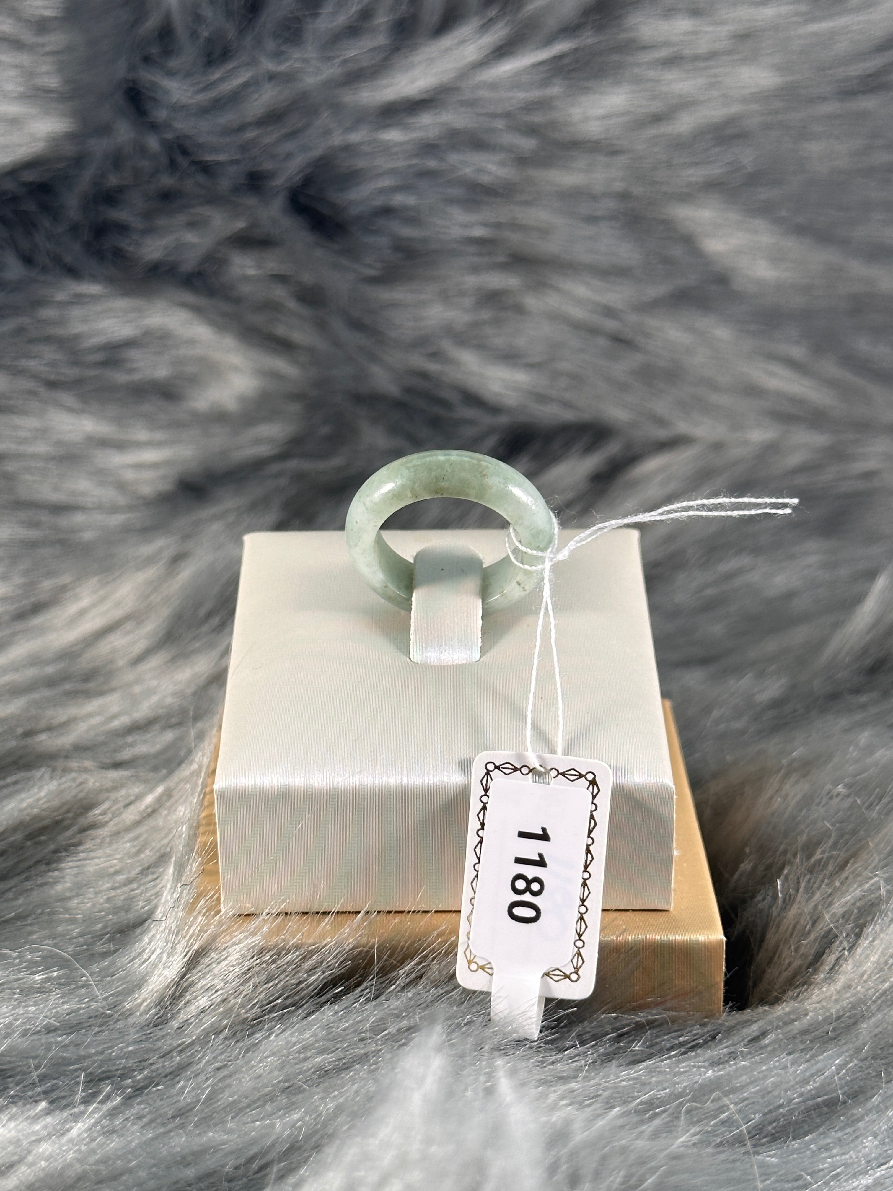 Burmese Natural Jade Rings  JR-1180