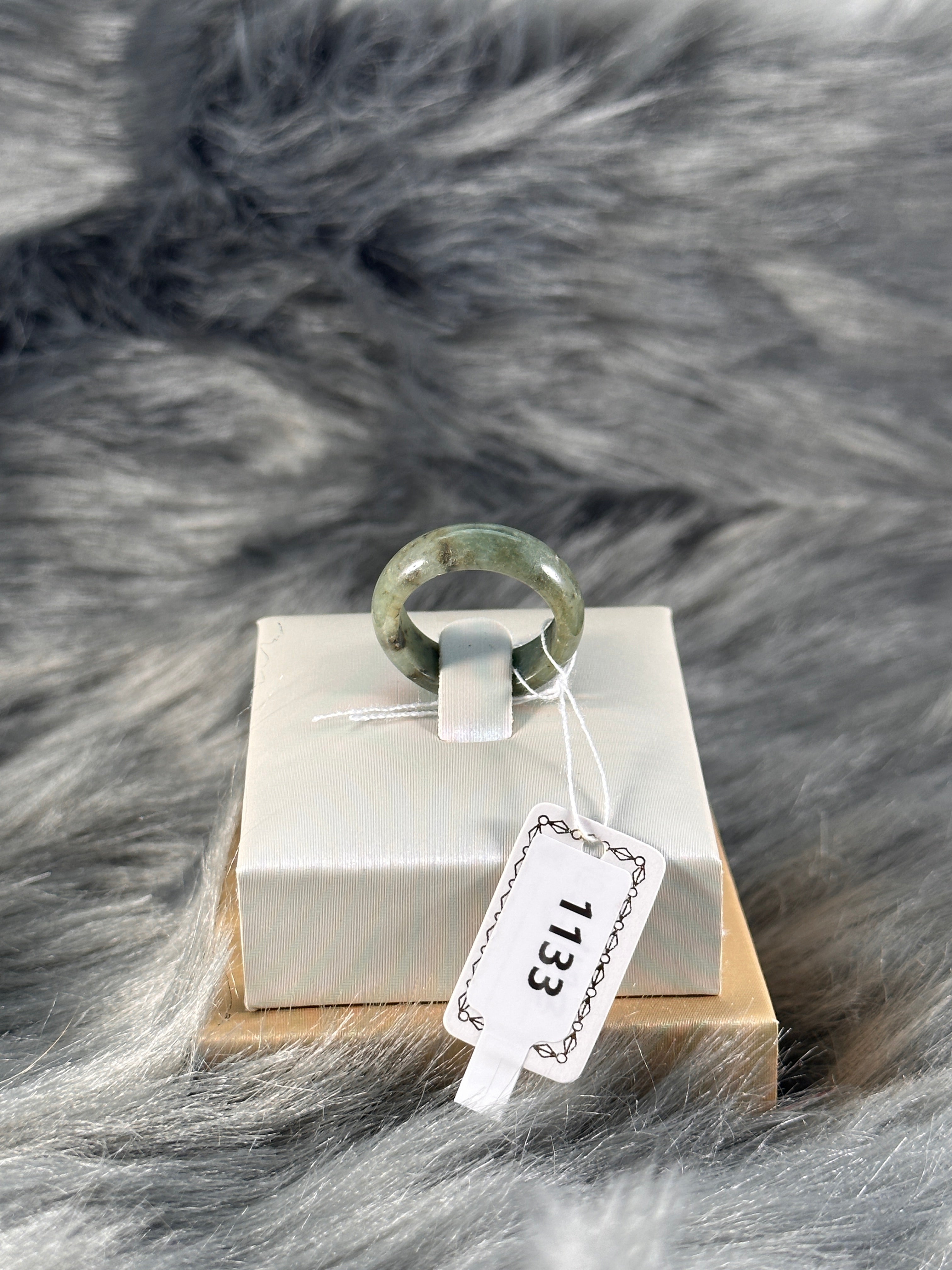 Burmese Natural Jade Rings  JR-1133