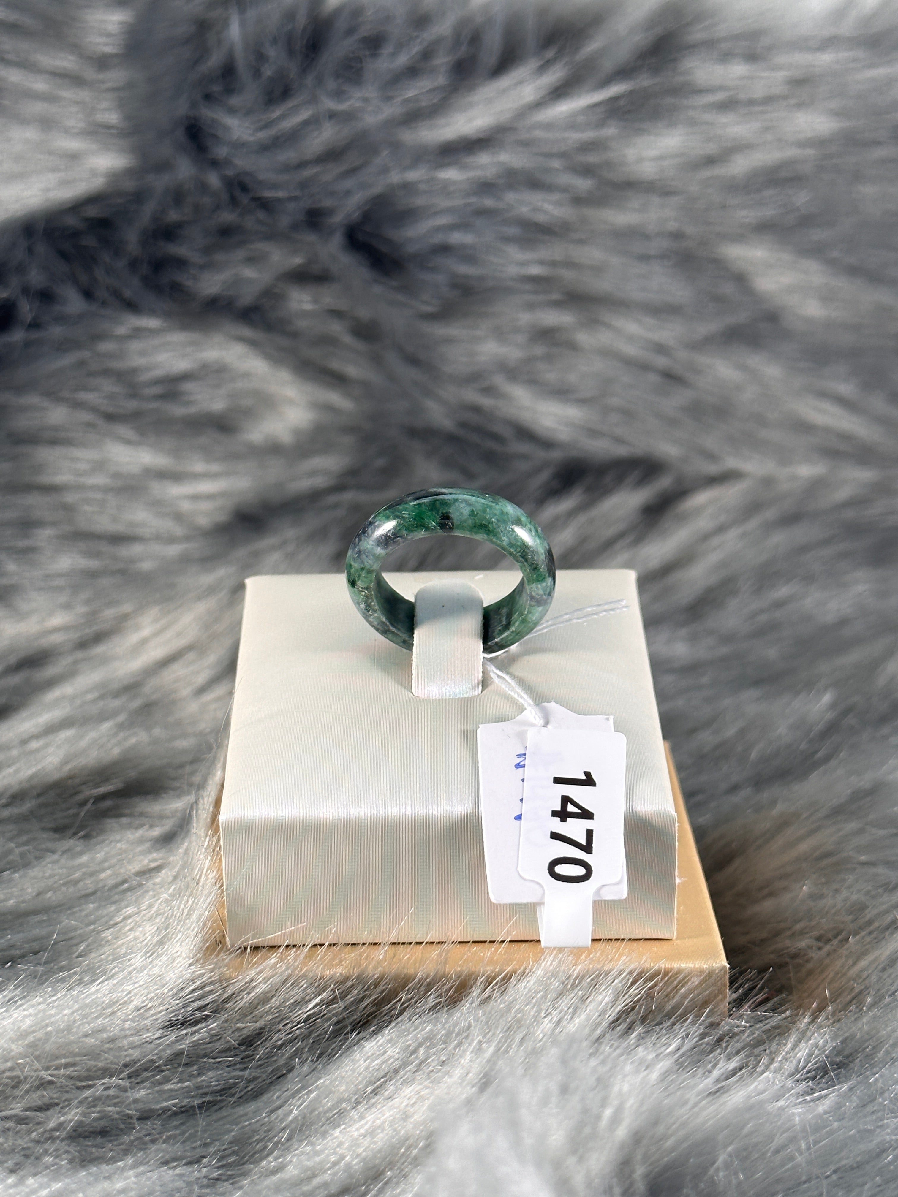 Burmese Natural Jade Rings  JR-1470