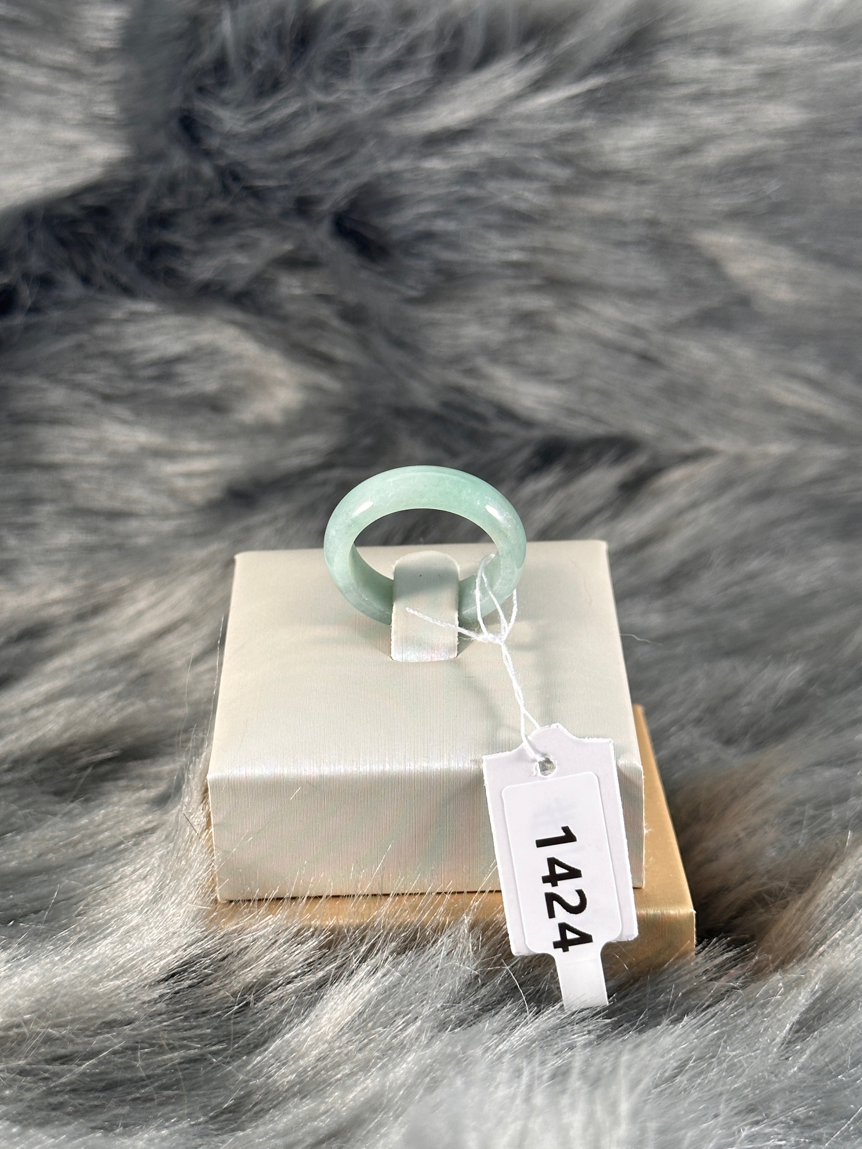 Burmese Natural Jade Rings  JR-1424