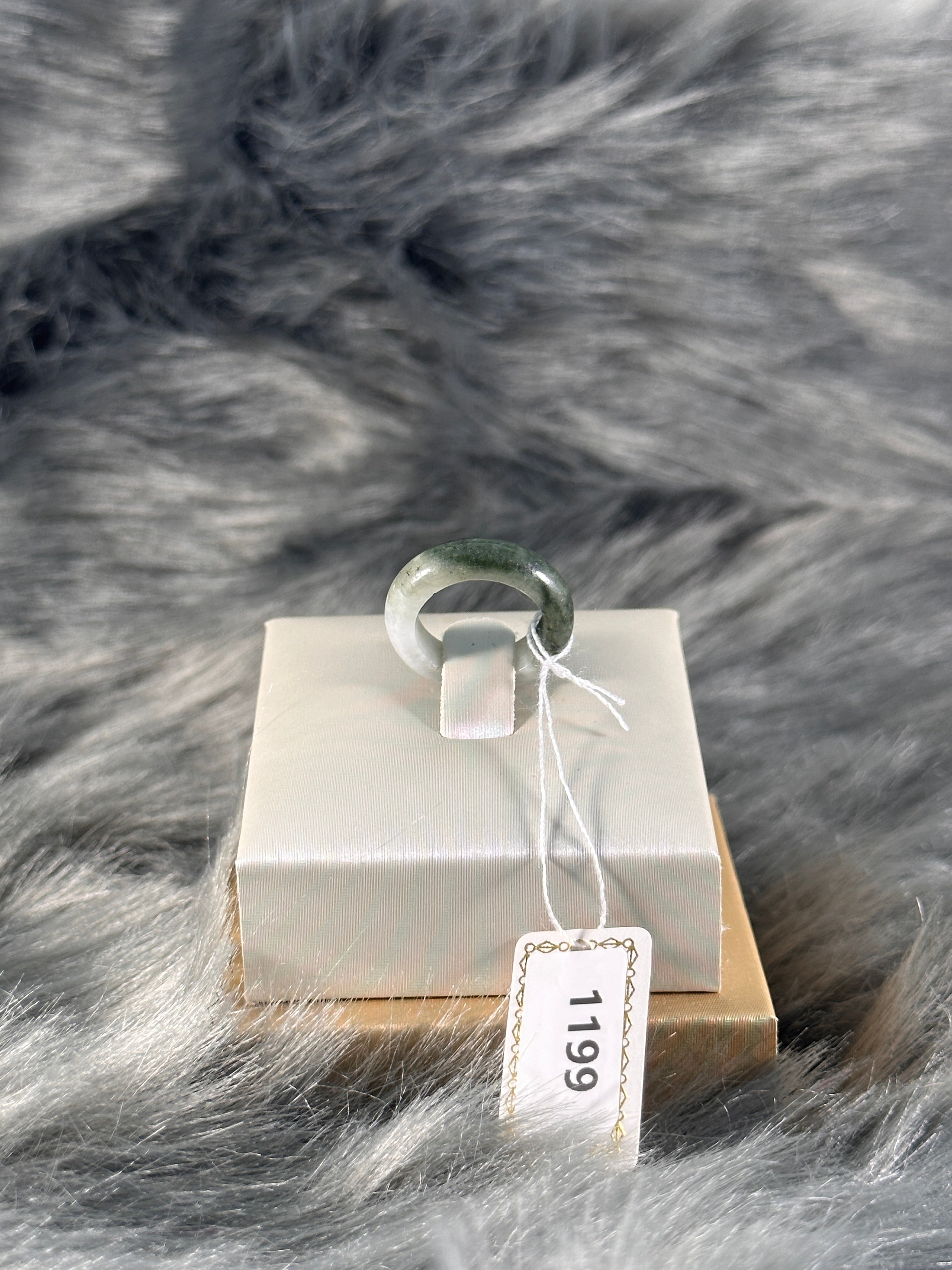 Burmese Natural Jade Rings  JR-1199