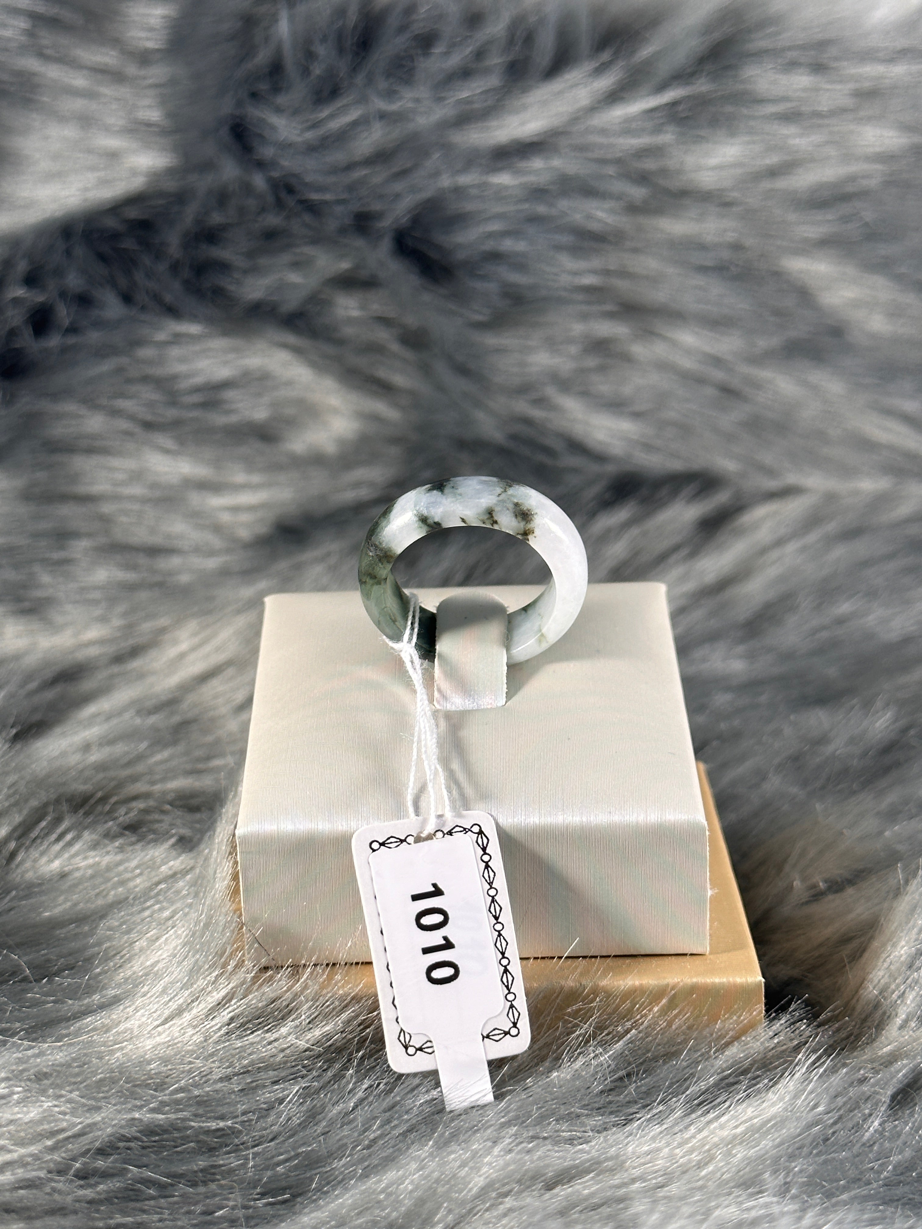 Burmese Natural Jade Rings  JR-1010