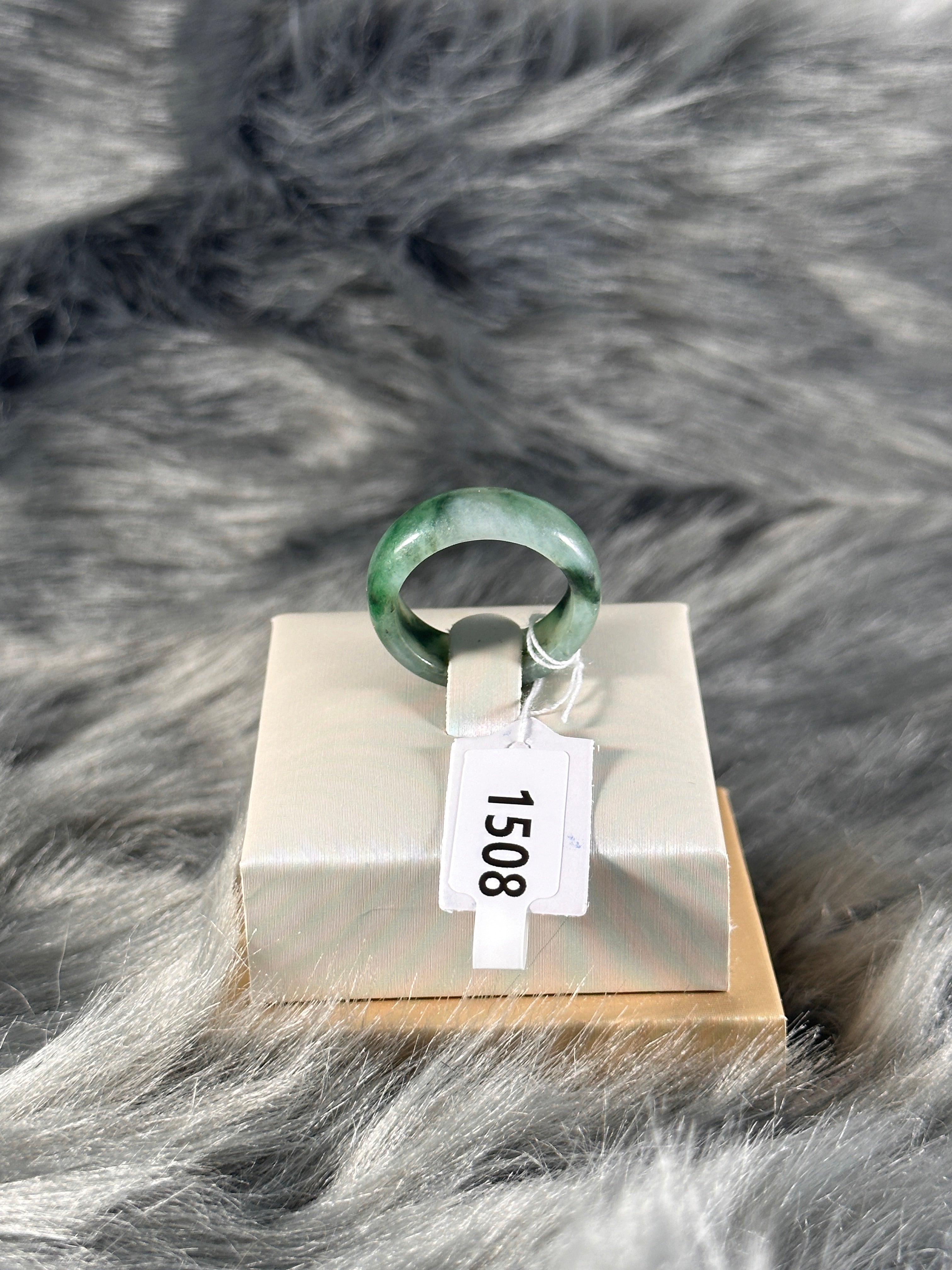 Burmese Natural Jade Rings  JR-1508