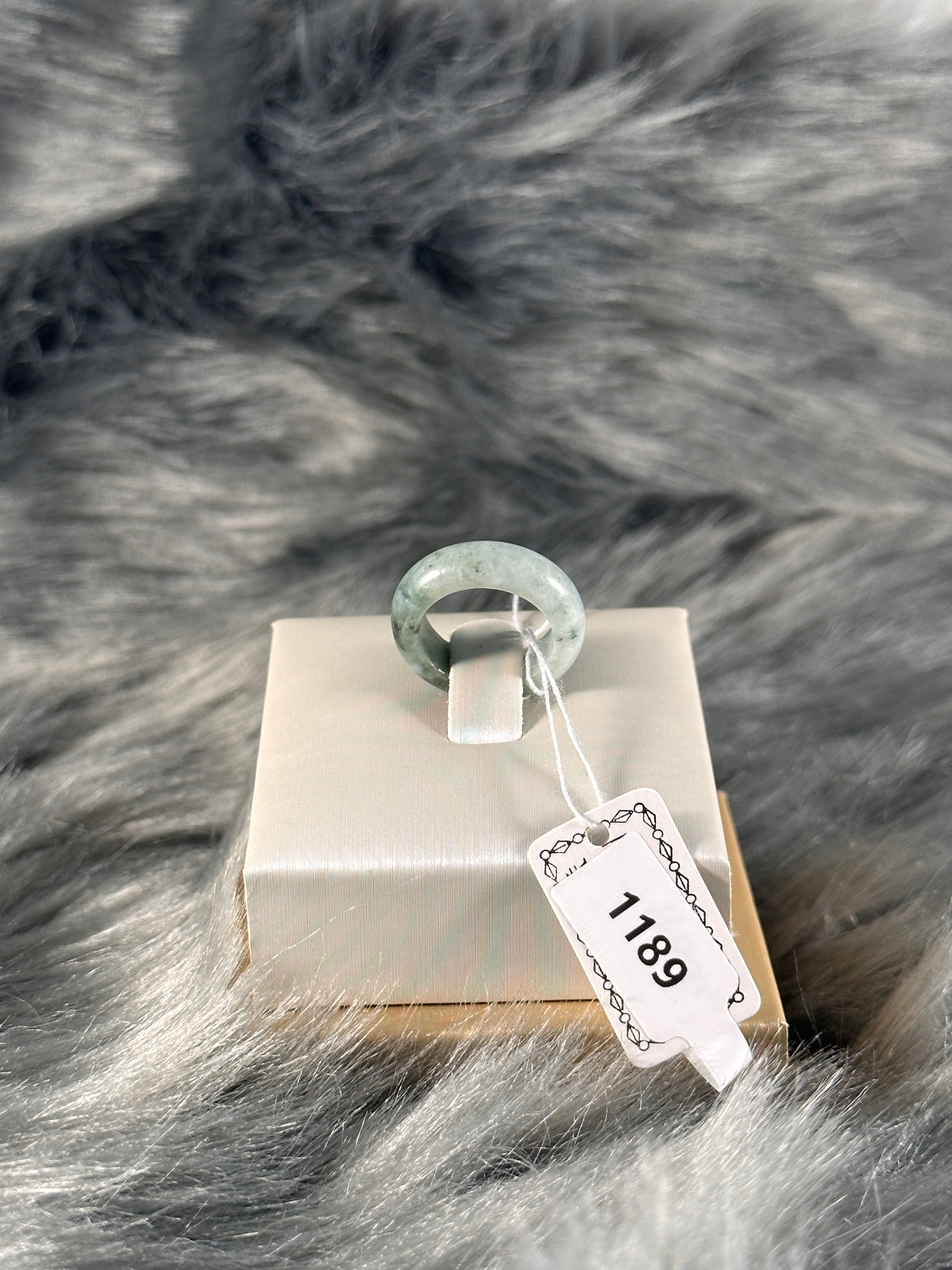 Burmese Natural Jade Rings  JR-1189