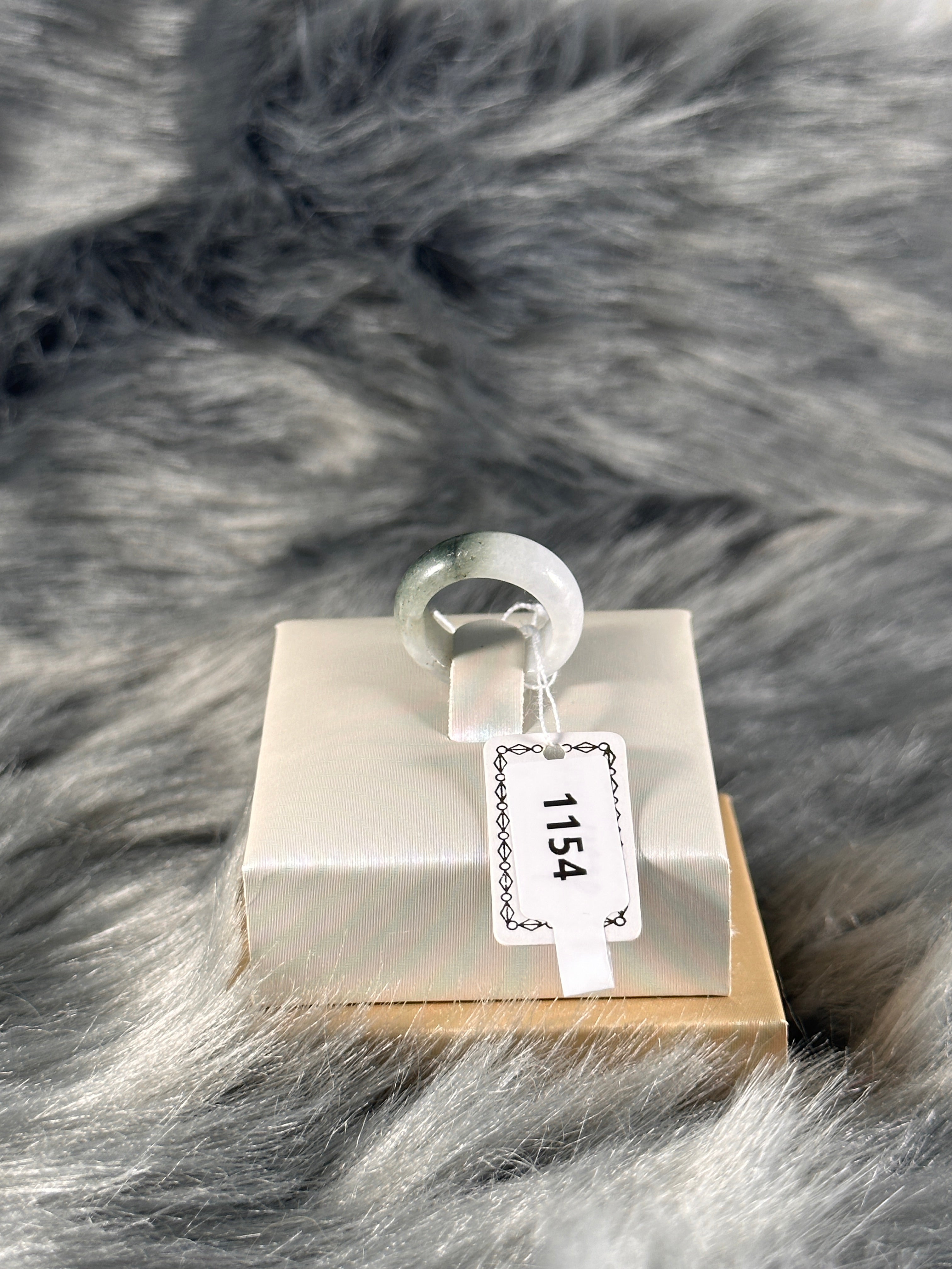 Burmese Natural Jade Rings  JR-1154