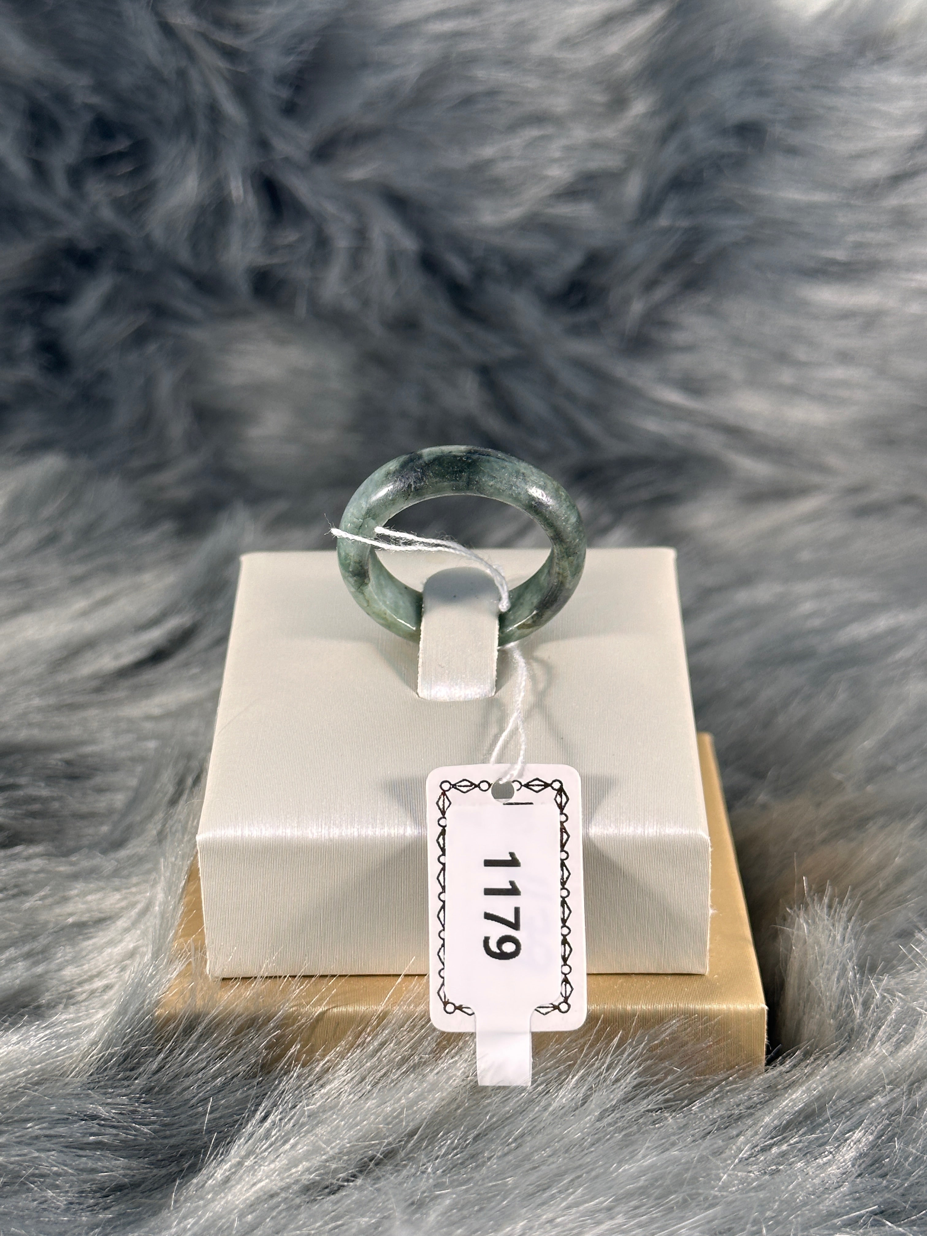 Burmese Natural Jade Rings  JR-1179