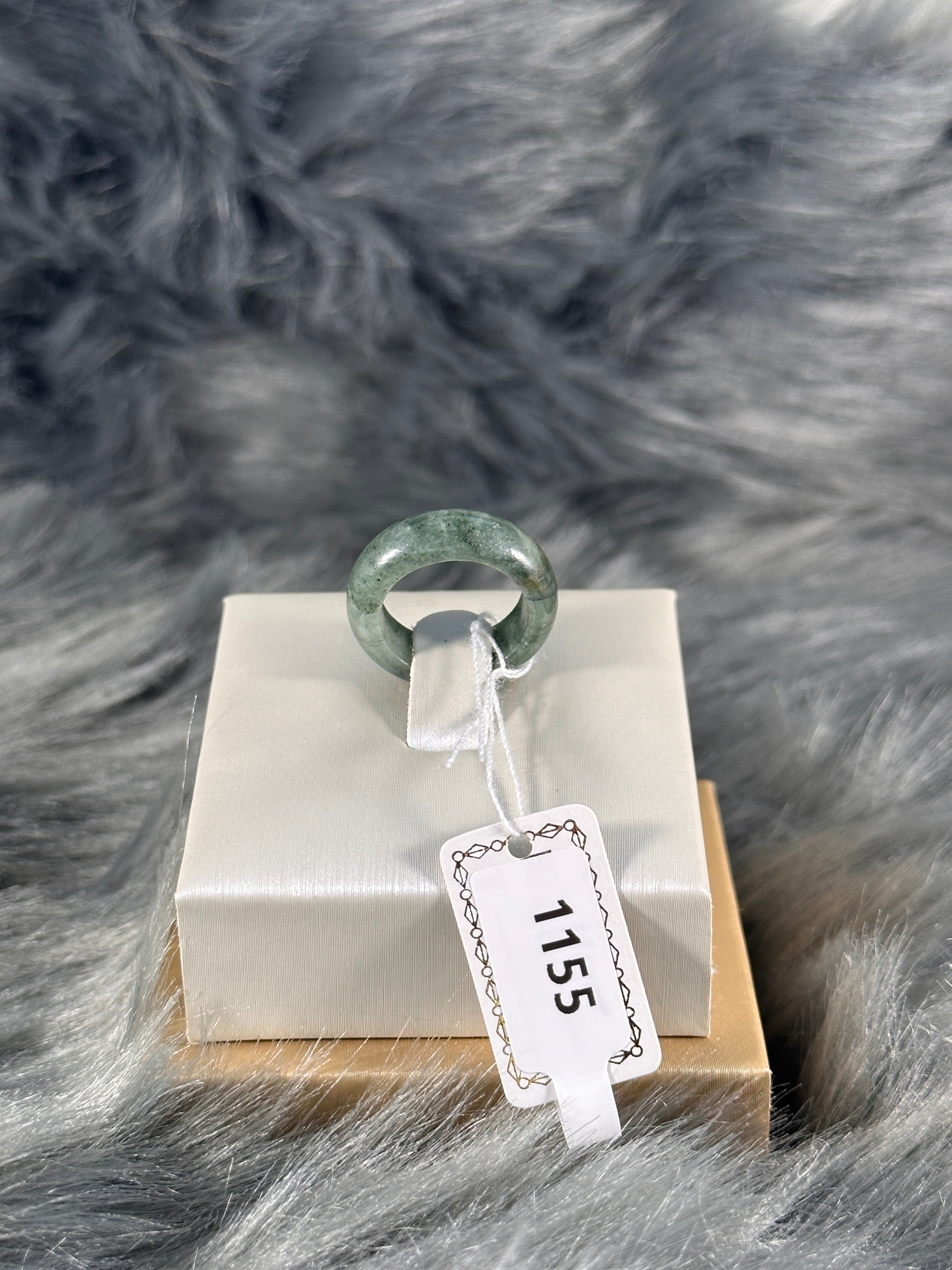 Burmese Natural Jade Rings  JR-1155