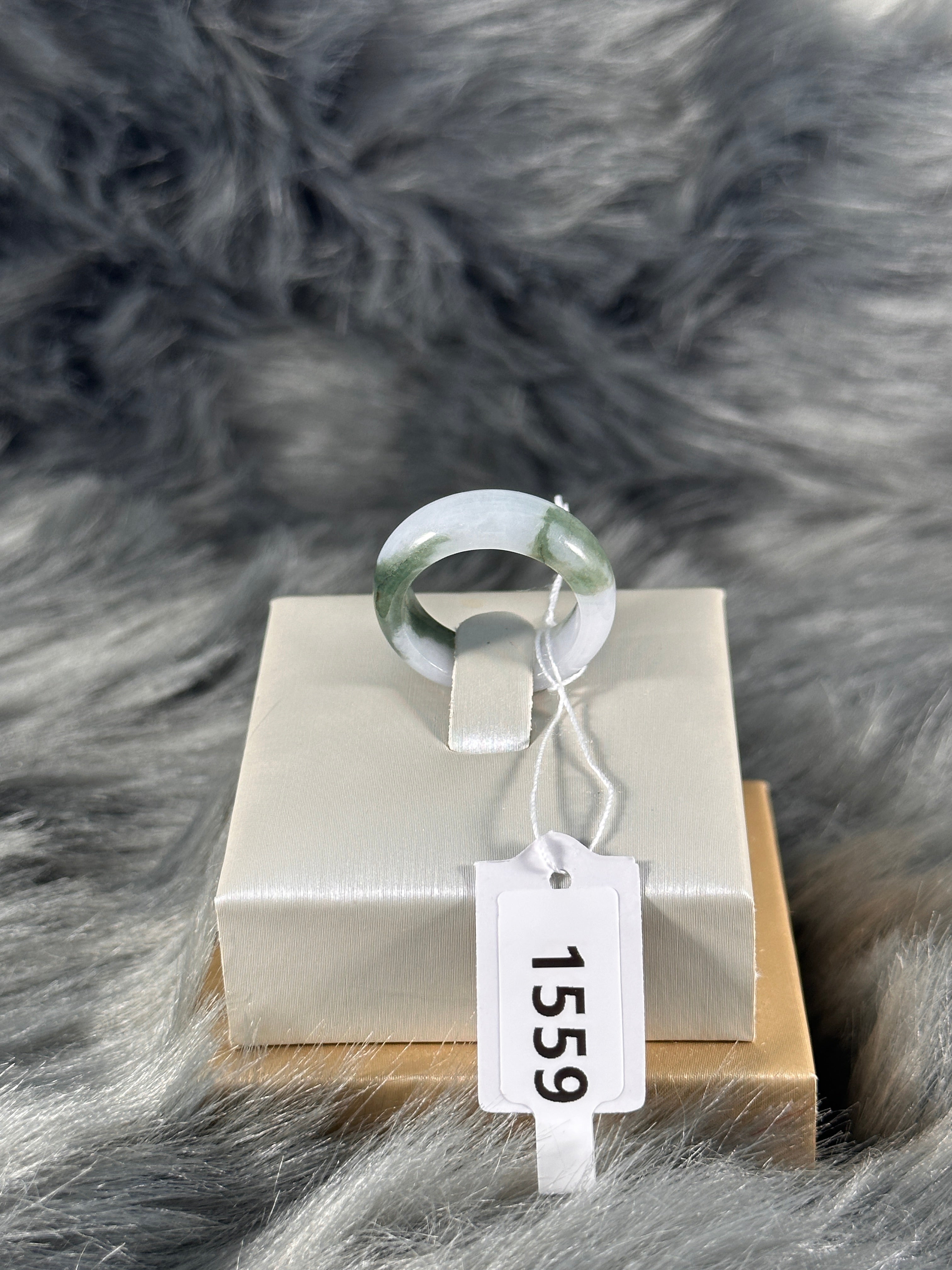 Burmese Natural Jade Rings  JR-1559