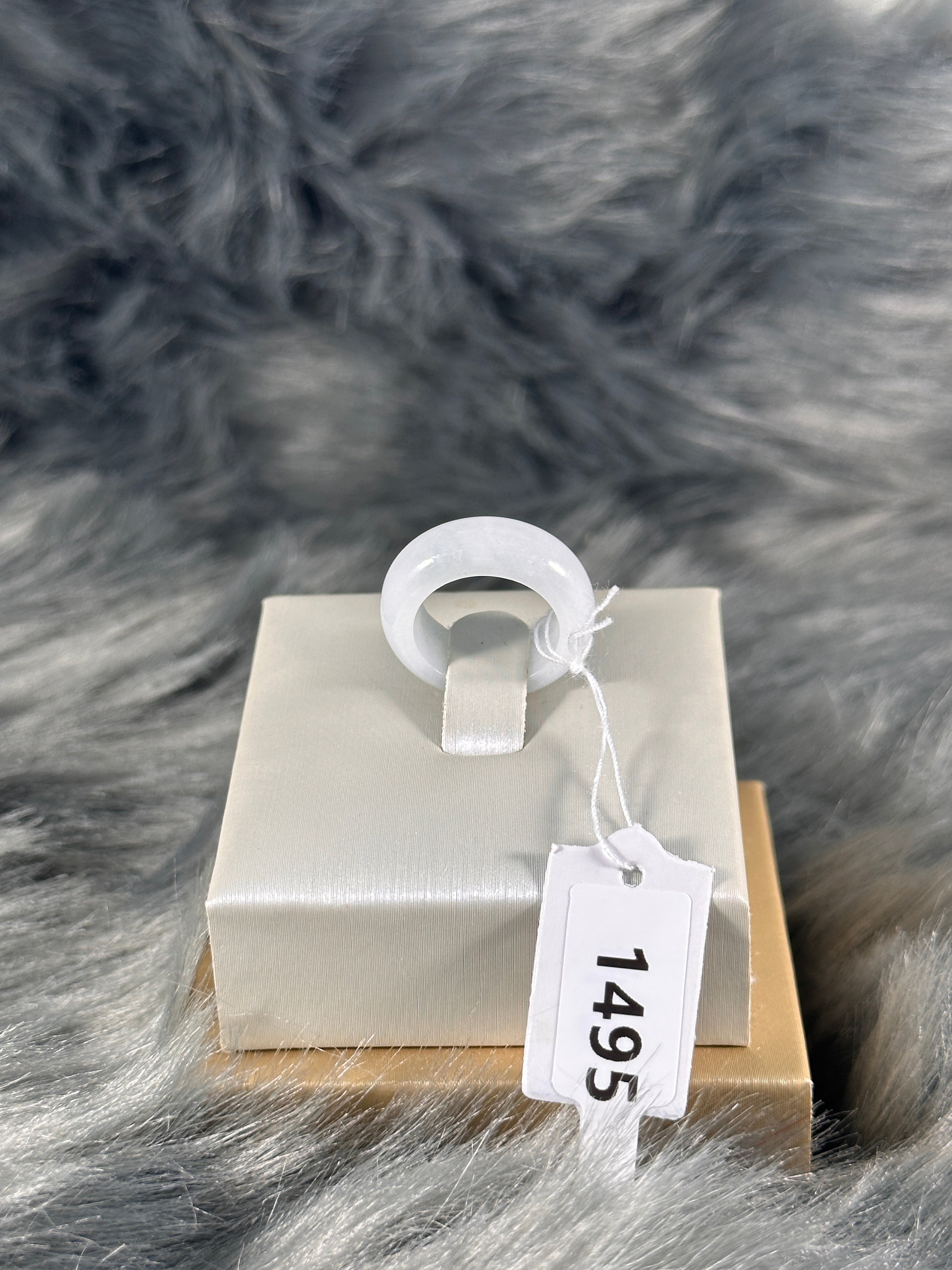 Burmese Natural Jade Rings  JR-1495