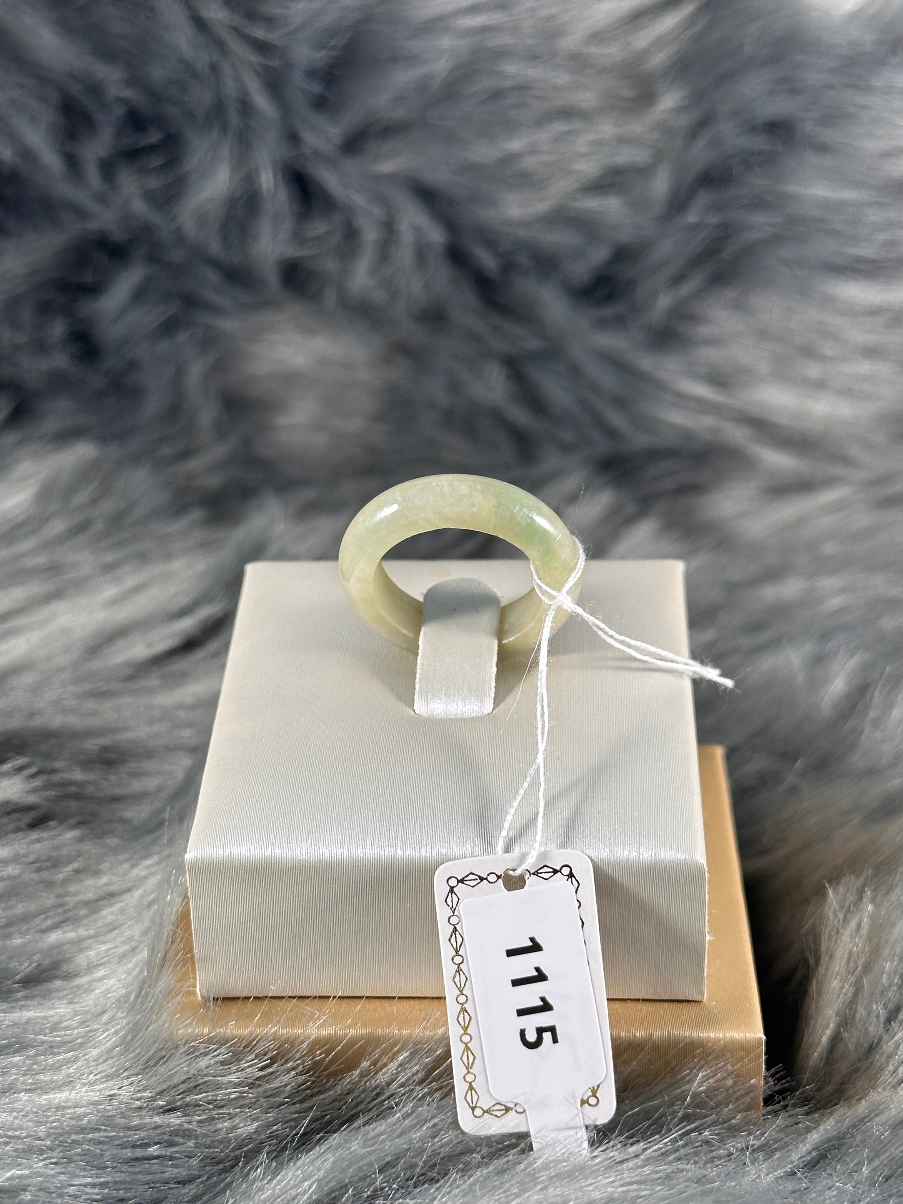 Burmese Natural Jade Rings  JR-1115