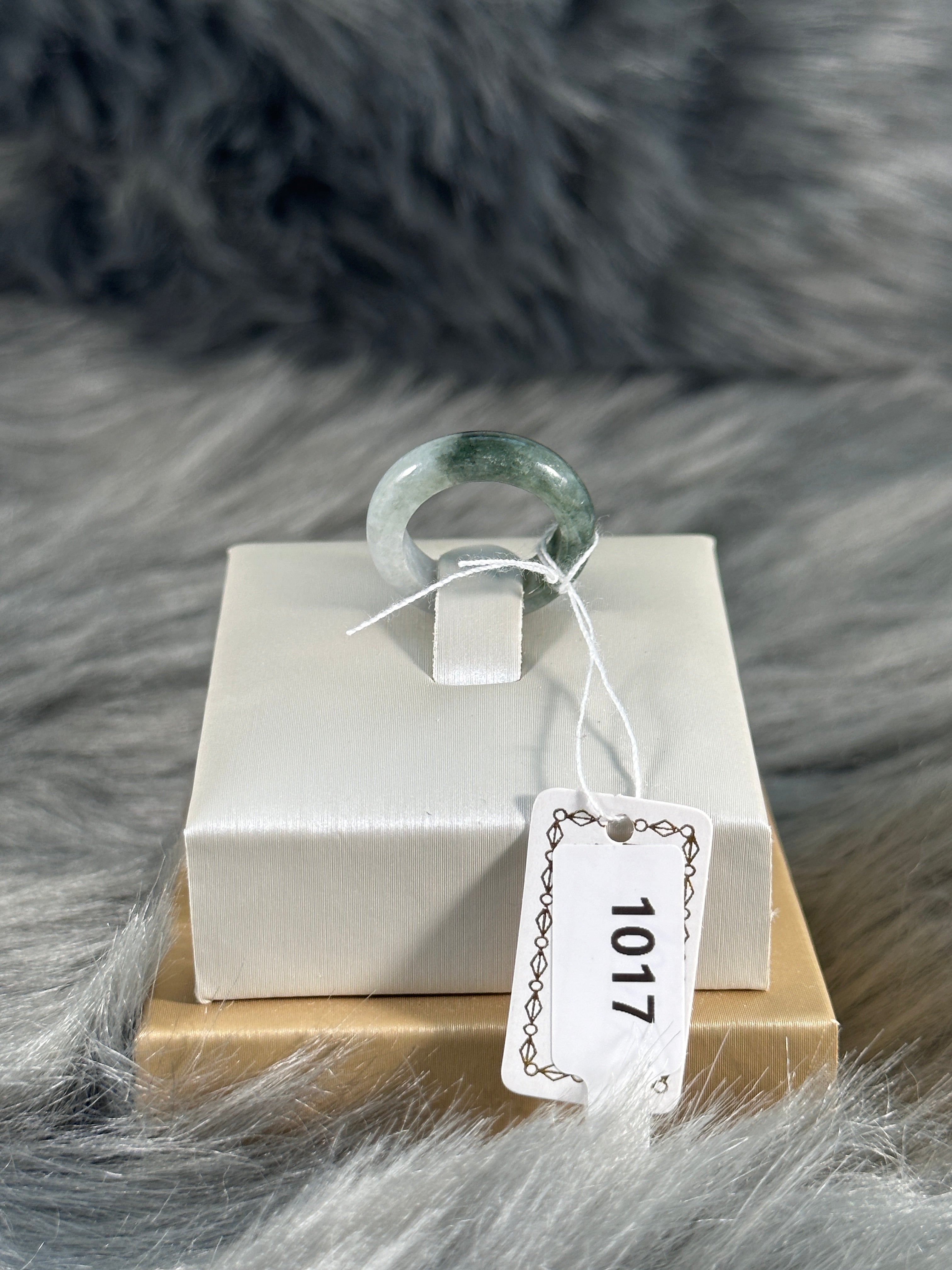 Burmese Natural Jade Rings  JR-1017