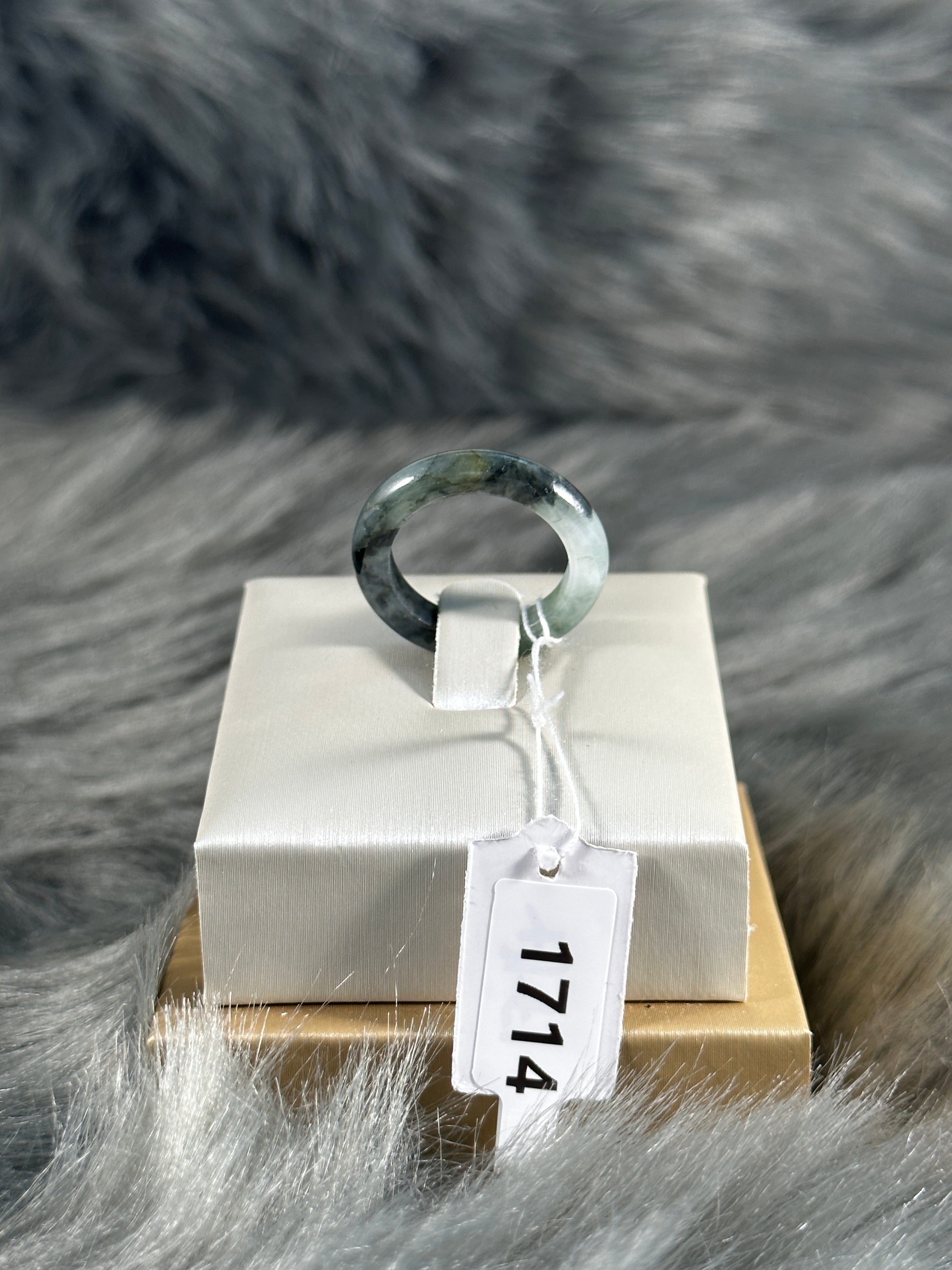 Burmese Natural Jade Rings  JR-1714