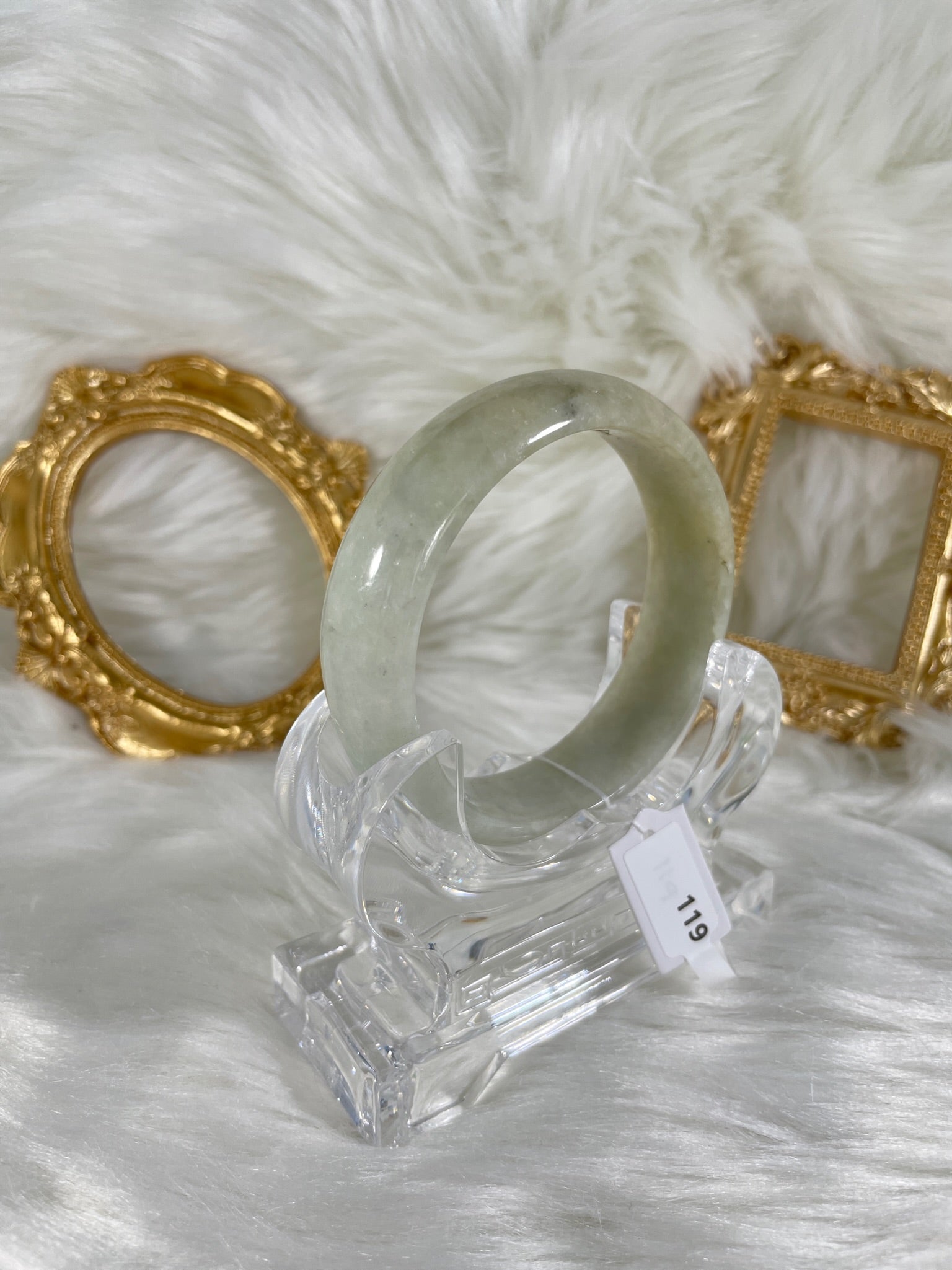 Grade A Natural Jade Bangle without certificate #119
