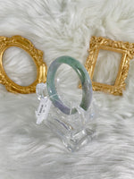 Load image into Gallery viewer, Grade A Natural Jade Bangle with certificate #37000
