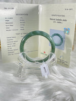 Load image into Gallery viewer, Grade A Natural Jade Bangle with certificate #36777
