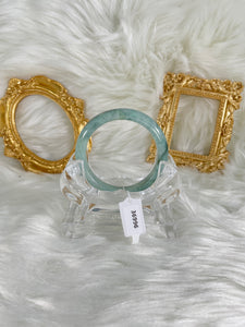 Grade A Natural Jade Bangle with certificate #36996