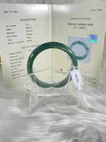 Load image into Gallery viewer, Grade A Natural Jade Bangle with certificate #36778
