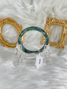 Grade A Natural Jade Bangle with certificate #36781