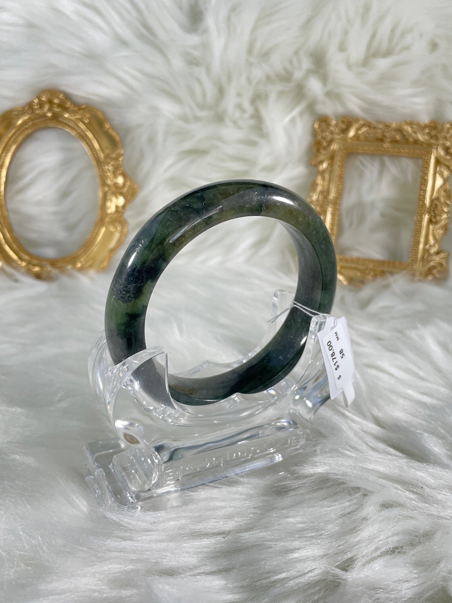 Grade A Natural Jade Bangle without certificate #127