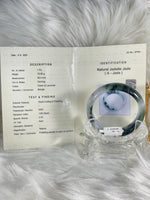 Load image into Gallery viewer, Grade A Natural Jade Bangle with certificate #37134
