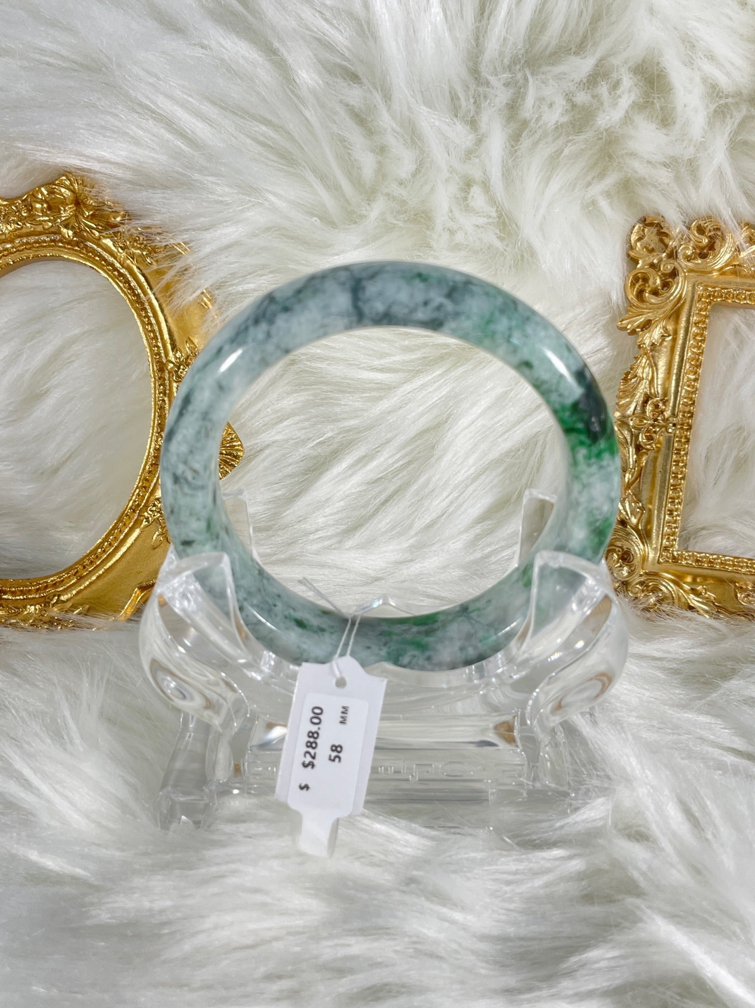 Grade A Natural Jade Bangle without certificate #126