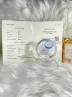 Load image into Gallery viewer, Grade A Natural Jade Bangle with certificate #37058
