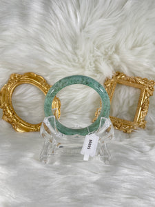 Grade A Natural Jade Bangle with certificate #36895