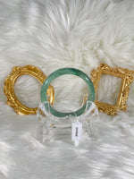 Load image into Gallery viewer, Grade A Natural Jade Bangle with certificate #36968
