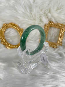 Grade A Natural Jade Bangle with certificate #36968