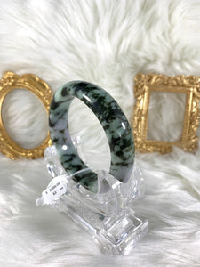 Grade A Natural Jade Bangle with certificate #204