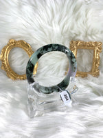 Load image into Gallery viewer, Grade A Natural Jade Bangle with certificate #204
