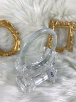 Load image into Gallery viewer, Grade A Natural Jade Bangle with certificate #163
