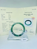 Load image into Gallery viewer, Grade A Natural Jade Bangle with certificate #36515

