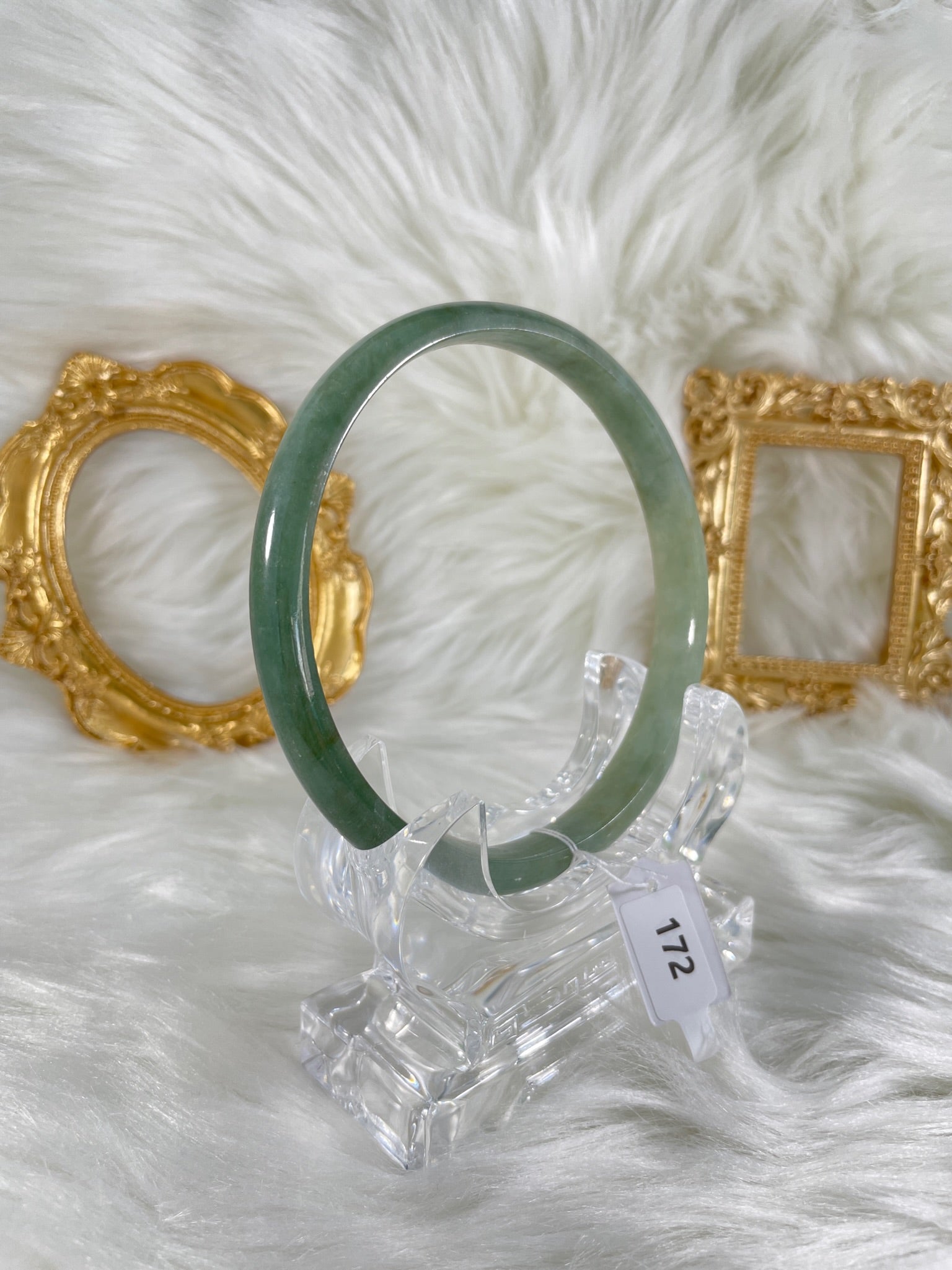Grade A Natural Jade Bangle without certificate #172