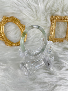Grade A Natural Jade Bangle with certificate #146